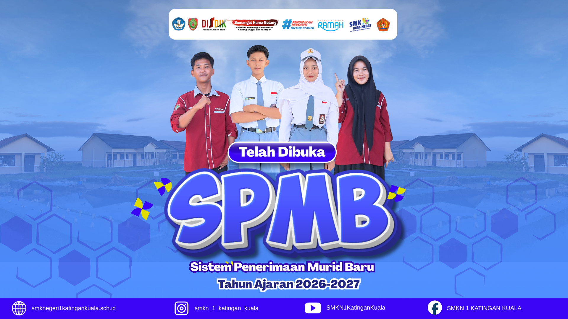 Sistem Penerimaan Murid Baru (SPMB) SMK Negeri 1 Katingan Kuala Tahun Ajaran 2026/2027