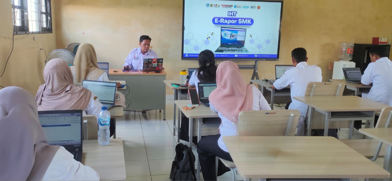 Tingkatkan Kualitas Penilaian, SMK Negeri 1 Katingan Kuala Gelar IHT Implementasi E-Rapor