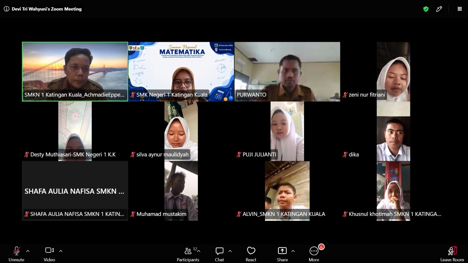 Kabut Asap Pekat Karhutla Kian Memburuk, SMKN 1 Katingan Kuala Gelar Pembelajaran Jarak Jauh